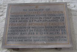 5WW2 Memorial Plaque